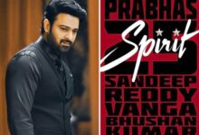 Prabhas Starr Spirit to go on Floors in May, Reveal Reports: bollywood news