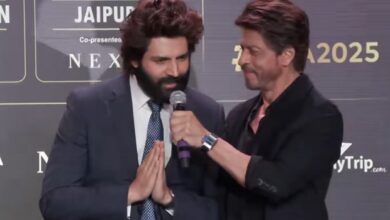 25th IIFA Awards Press Conference: Shah Rukh Khan Shares Major Update about King; Gives Fun Hosting Lessons to Kartik Aaryan: Bollywood News