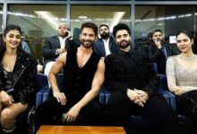 Shahid Kapoor, Jackky Bhagnani, Pooja Hegde, and Sonam Bajwa attend DP World ILT20