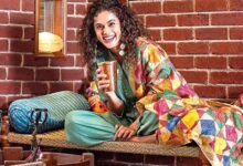 Taapsee Pannu continues shooting for Gandhari amid festival time