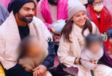 Anushka Sharma, Virat Kohli visit Premanand Ji Maharaj in Vrindavan for blessings, video goes viral! Watch