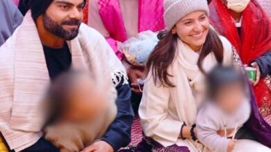 Anushka Sharma, Virat Kohli visit Premanand Ji Maharaj in Vrindavan for blessings, video goes viral! Watch