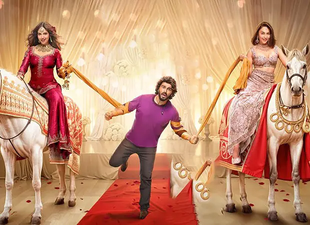 Arjun Kapoor Shares Fun First Poster for Mere Husband Ki Biwi, Featuring Bhumi Pednekar and Rakul Preet Singh; Watch: bollywood news