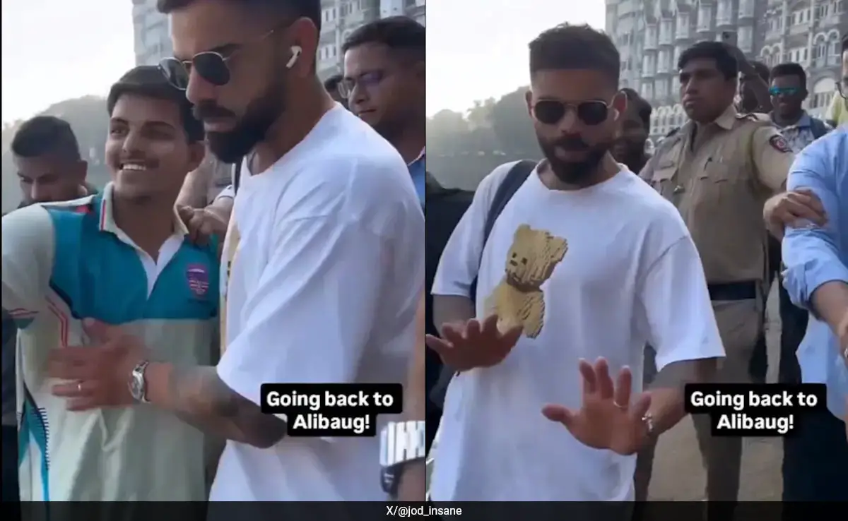 "Bhai Mera Raasta Mat Roko": Virat Kohli Frustrated By Fans On His Way To Alibaug. Videos