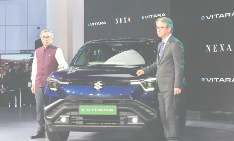 Bharat Mobility Global Expo 2025: Maruti Suzuki introduces eVITRA, aims to become number 1 electric car manufacturer in a year मारुति सुजुकी ने पेश की eVITARA, एक साल में नंबर 1 इलेक्ट्रिक कार निर्माता बनने का लक्ष्य