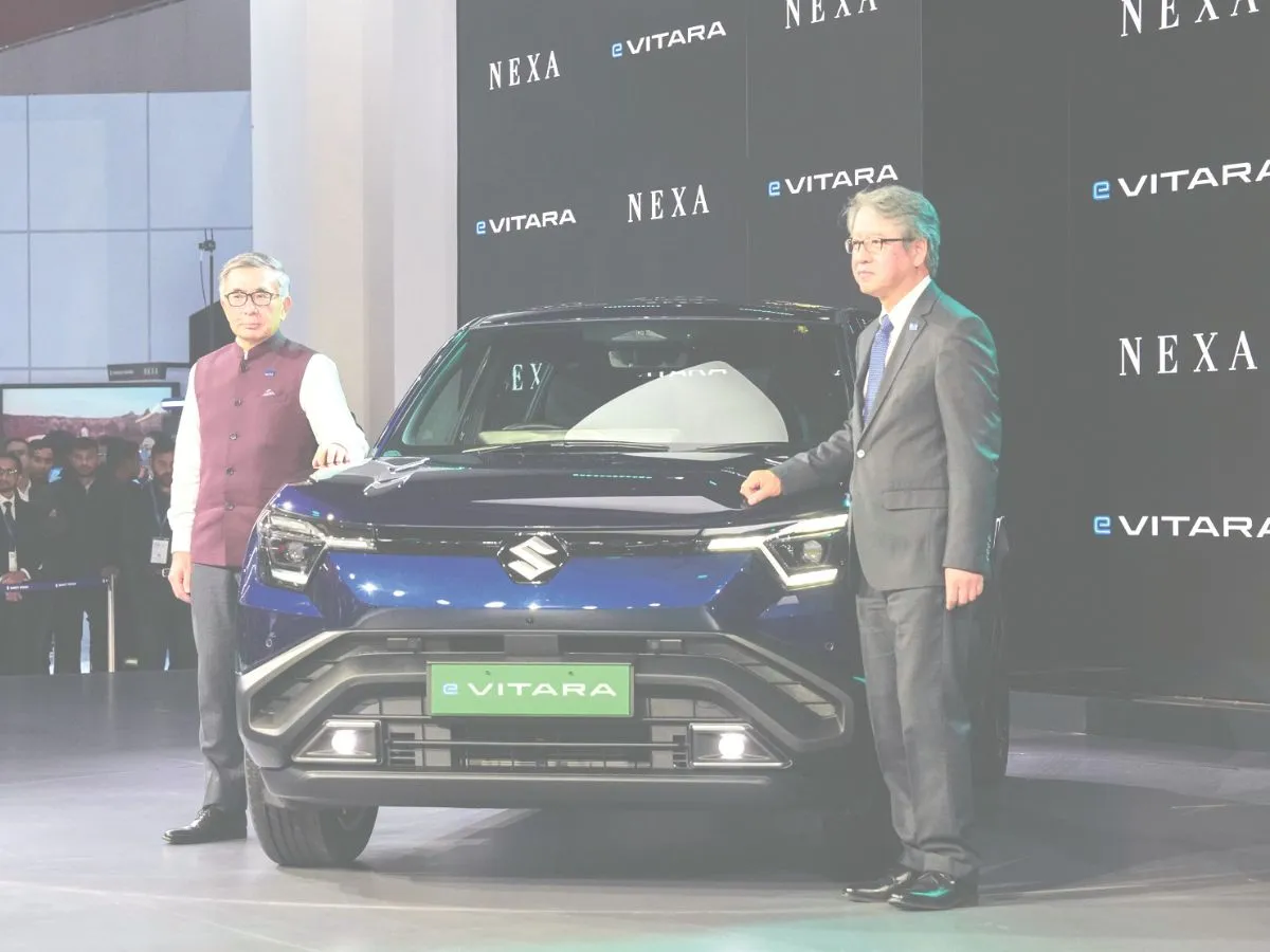 Bharat Mobility Global Expo 2025: Maruti Suzuki introduces eVITRA, aims to become number 1 electric car manufacturer in a year मारुति सुजुकी ने पेश की eVITARA, एक साल में नंबर 1 इलेक्ट्रिक कार निर्माता बनने का लक्ष्य