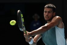 Carlos Alcaraz Into Australian Open Quarters After Jack Draper Retires