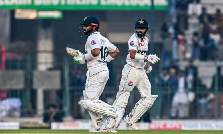 Saud Shakeel, Mohammad Rizwan Lead Pakistan Recovery In Fog-Hit First Test