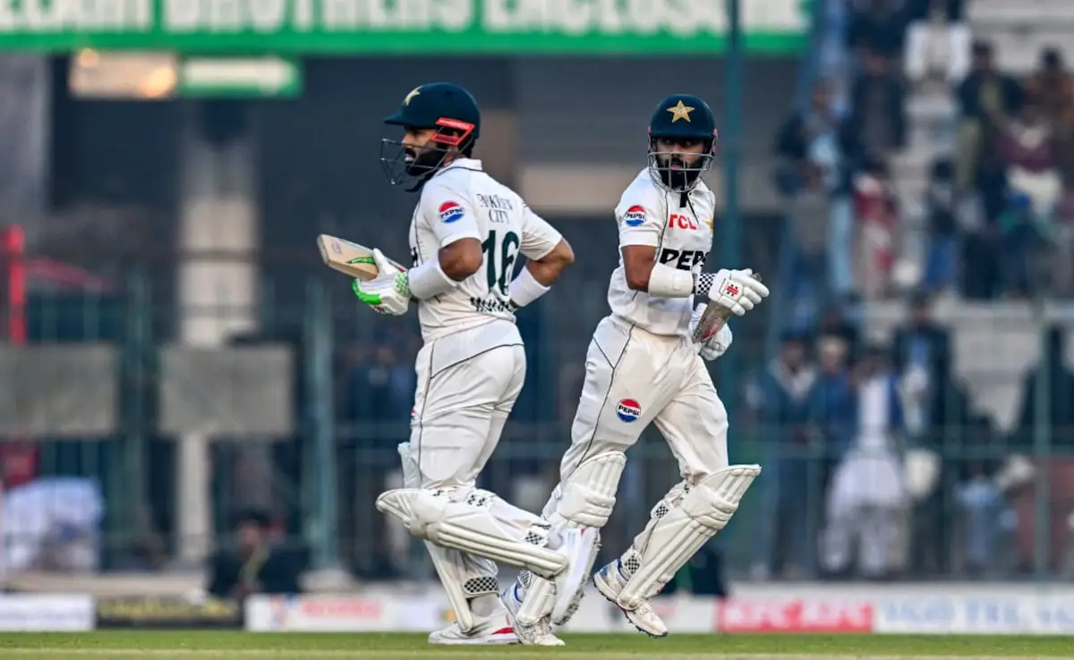 Saud Shakeel, Mohammad Rizwan Lead Pakistan Recovery In Fog-Hit First Test