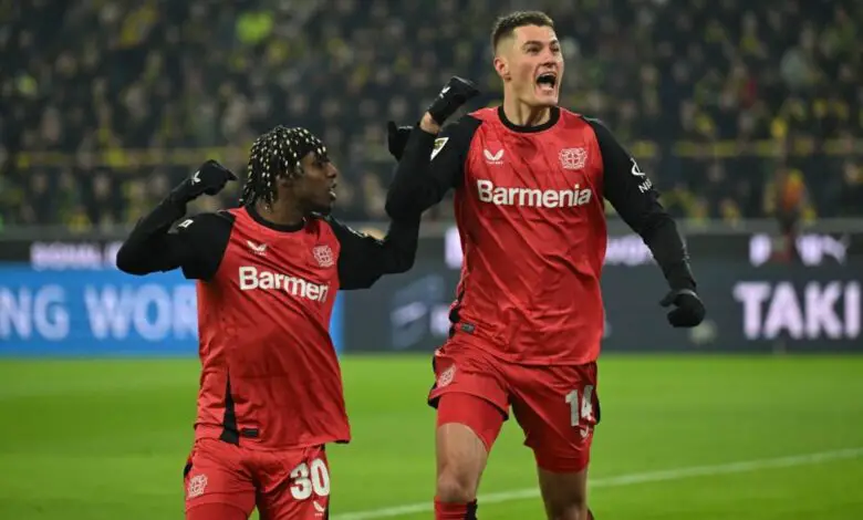 Bayer Leverkusen Win 5-Goal Thriller vs Borussia Dortmund, Heat Up Bundesliga Title Race