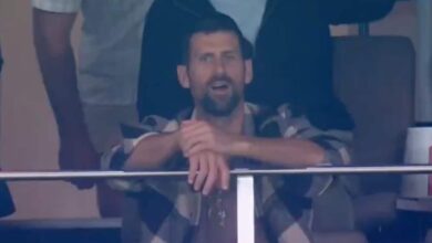 Novak Djokovic Left Gobsmacked By Marcus Stoinis' Bizarre Dismissal In BBL. Video Viral