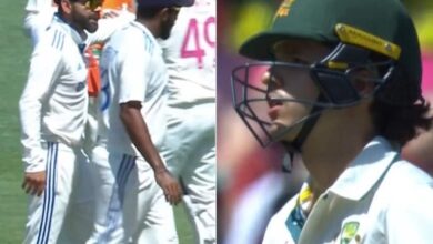 Virat Kohli, Jasprit Bumrah Brutally Sledge Sam Konstas In India vs Australia 5th Test, Mock Star. watch