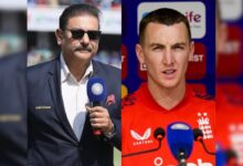 "No Smog ...": Sunil Gavaskar, Ravi Shastri Roast Harry Brook after varun chakravarthy scalps england star