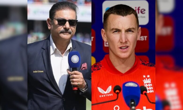 "No Smog ...": Sunil Gavaskar, Ravi Shastri Roast Harry Brook after varun chakravarthy scalps england star