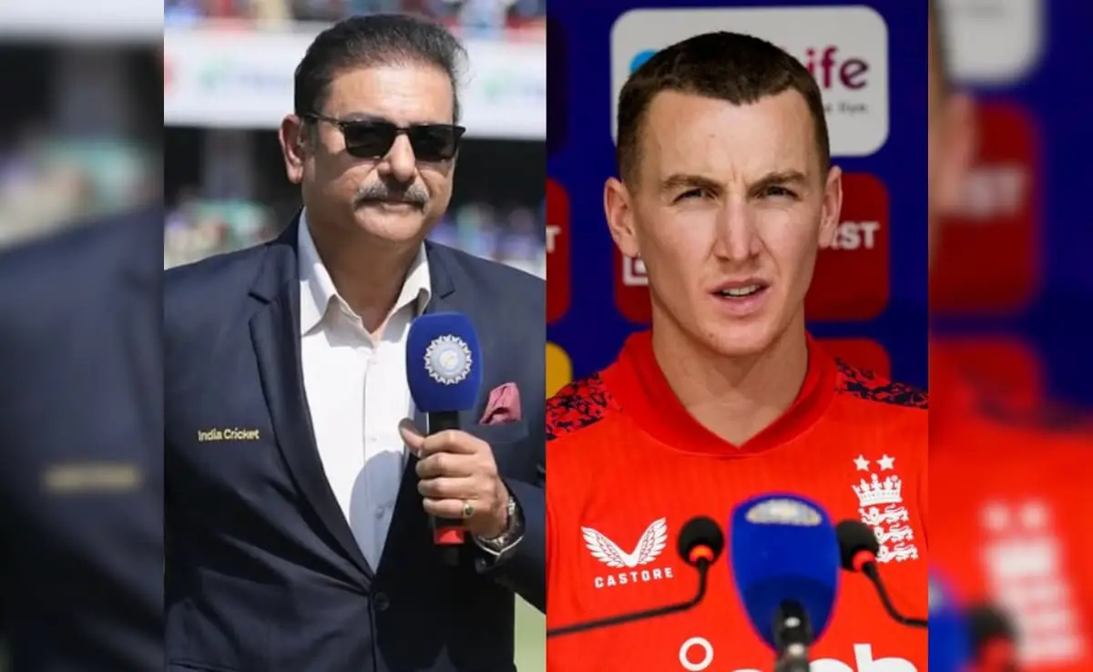 "No Smog ...": Sunil Gavaskar, Ravi Shastri Roast Harry Brook after varun chakravarthy scalps england star