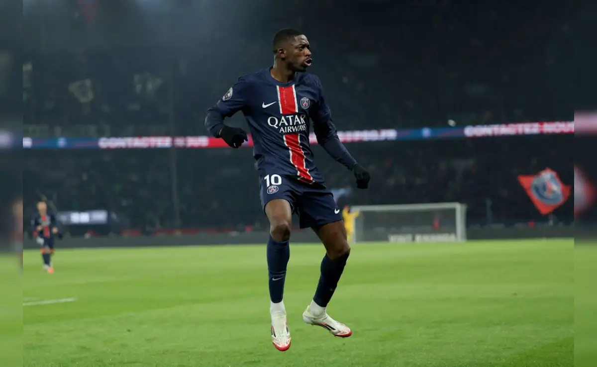 Ligue 1: Ousmane Dembele Hits Brace As PSG Edge Out Saint-Etienne