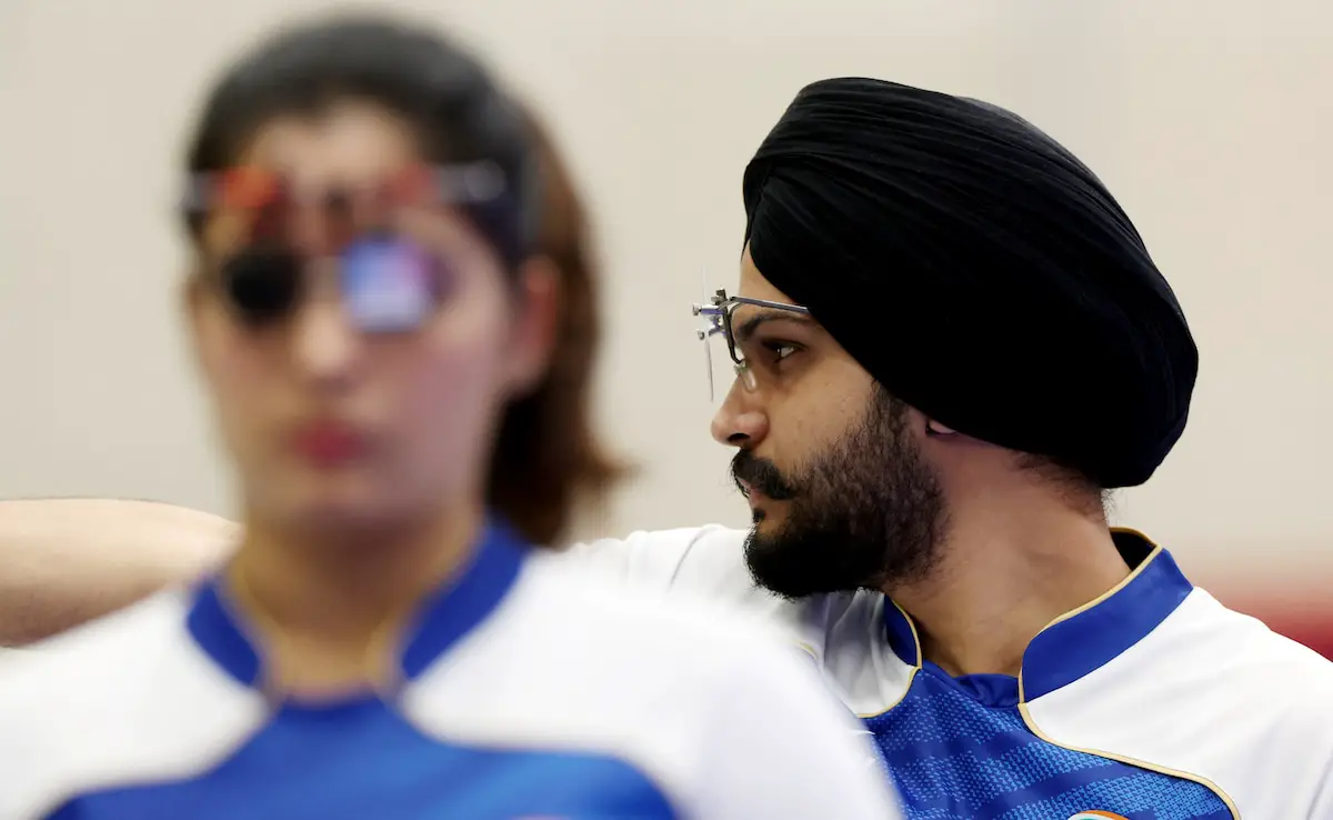 15-Year-old Shooter Beats Paris Olympics Medalist Sarabjot Singh, Wins Gold in National Games 10m Air Pistol