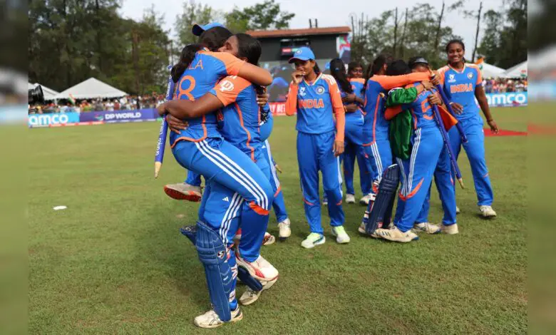 MIGHTY India Thrash South Africa to Win Second Successive U19 Women's T20 World Cup Title