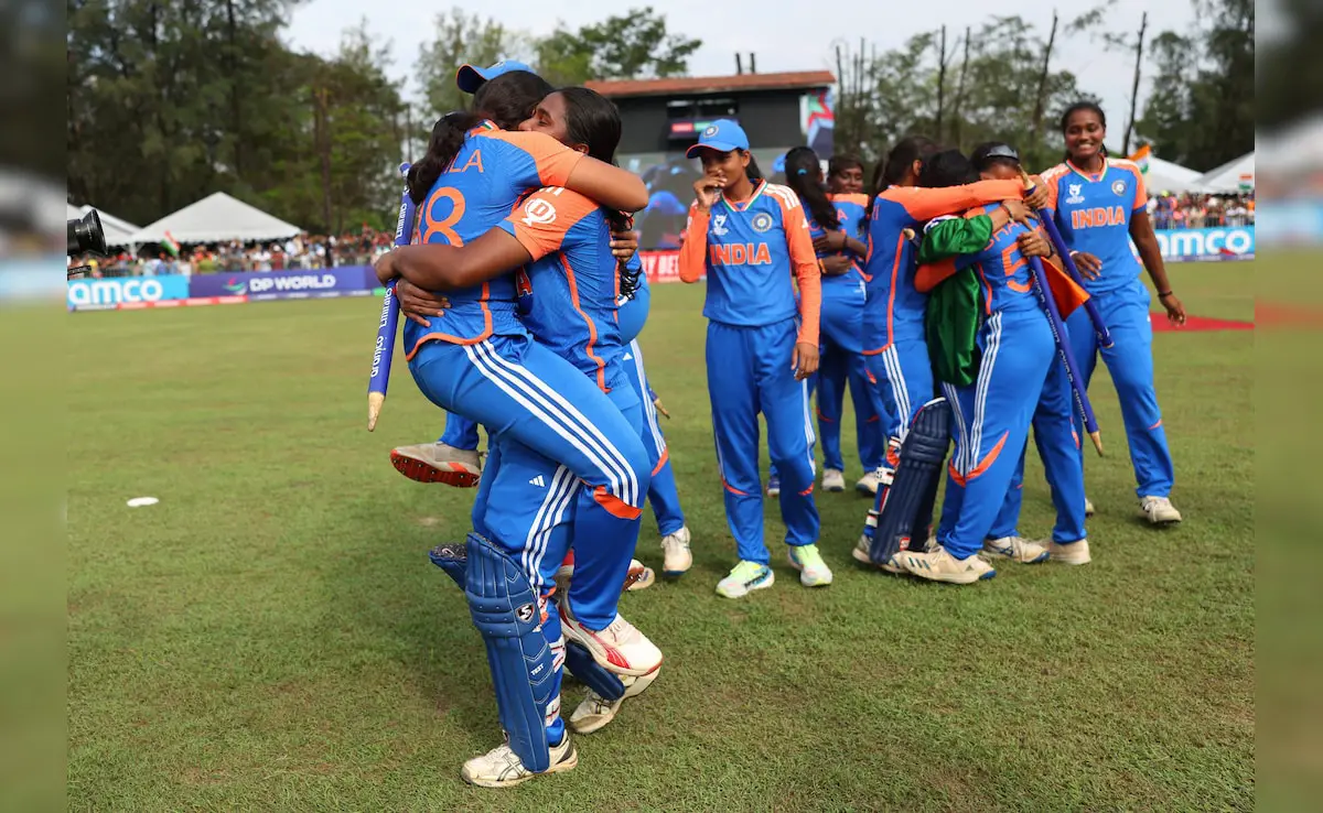 MIGHTY India Thrash South Africa to Win Second Successive U19 Women's T20 World Cup Title