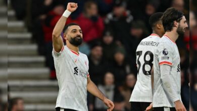 Mohamed Salah Takes Liverpool Nine Clear, Forest Hit Brighton for Seven