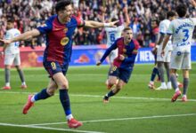 Robert Lewandowski Earns Barcelona Win Over Alayves to Preserve La Liga Title Hopes