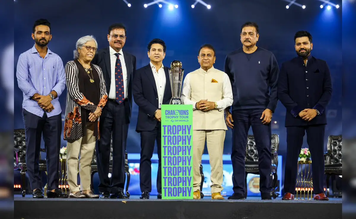 ICC Men's Champions Trophy 2025 Trophy Tour Concludes with India Tour