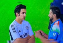 Rohit Sharma, Gautam Gambhir's Animated Post-Match Chat Triggers Speculations. Watch