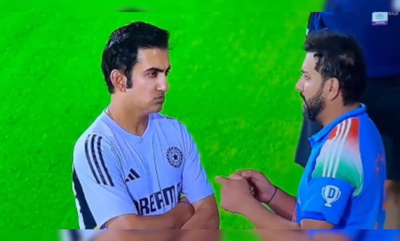 Rohit Sharma, Gautam Gambhir's Animated Post-Match Chat Triggers Speculations. Watch