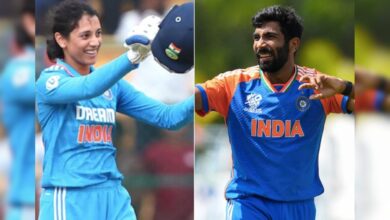 Bcci Awards: Jasprit bumrah is best men's cricketer, smriti mandhana bags women's honor, lifetime award for Sachin Tendulkar