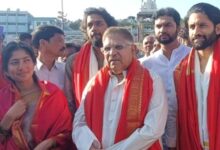 Naga chaitanya, sai pallavi seek blessings at tirupati ahead of thandel release: bollywood news