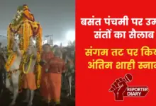 VIDEO: Akhada akhada to take the last Amrit bathing of Mahakumbh, some such scene on the confluence, see