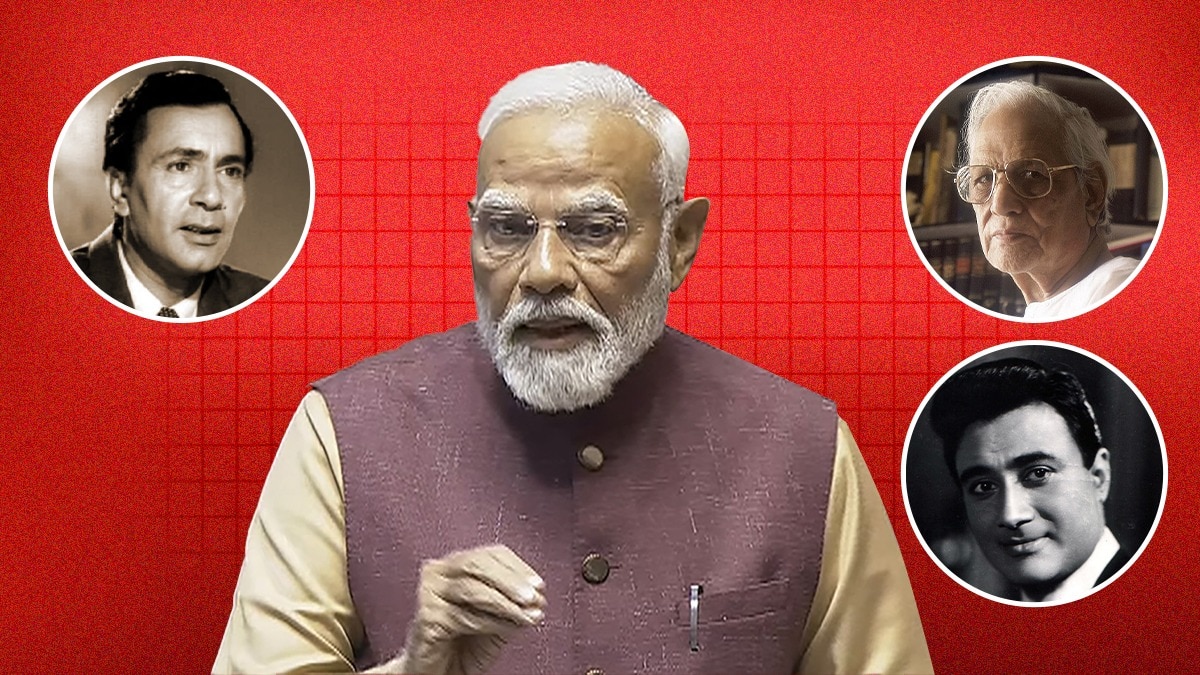 पीएम मोदी ने देव आनंद, मजरूह सुल्तानपुरी पर क्या कहा?