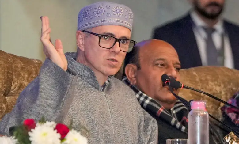 उमर अब्दुल्ला ने कांग्रेस-AAP पर साधा निशाना (Photo: PTI)