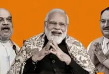 अमित शाह, पीएम मोदी और जेपी नड्डा