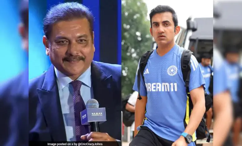 Ravi Shastri's "You'll be reminded" Warning as gautam gambhir plays down India vs Pakistan Clash