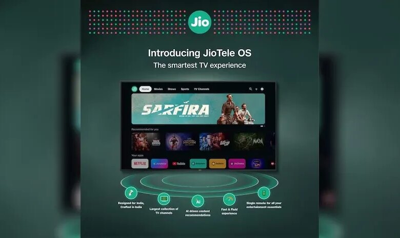 JILELE OS: Jio's new operating system launched for smart TV, now smart TV will be more smart - Jiootel OS Smart TVS New Operating System Launch Now Smart TV Will Be Even Smarter