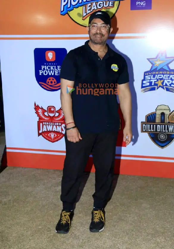 PHOTOS: Aamir Khan and Ali Fazal Attended World Pickleball League | Parties & events