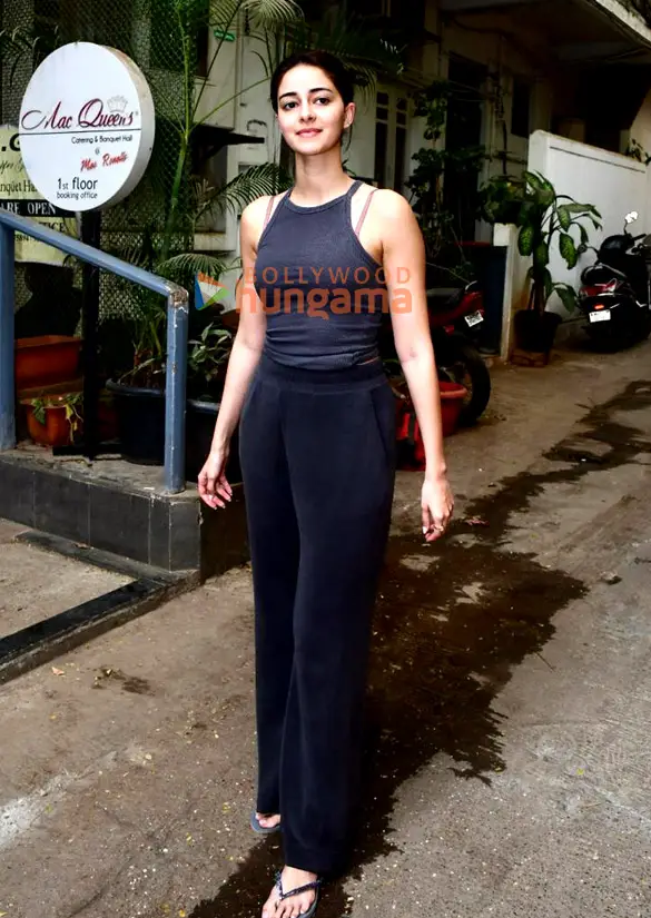 Photos: Ananya Panday spotted outside Krome studio in Bandra