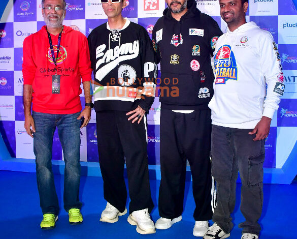 Photos: Karan Johar, Kunal Kemmu and Shashank Khaitan snapped attending Pickleball Championship