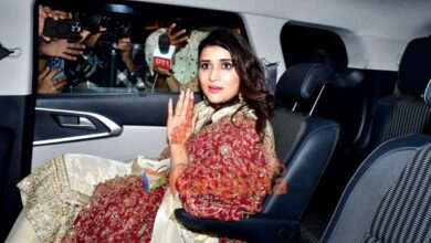 PHOTOS: Mannara, Raghav Chadha, Parineeti Chopra and others Arrive at Siddharth Chopra's Wedding | Parties & events