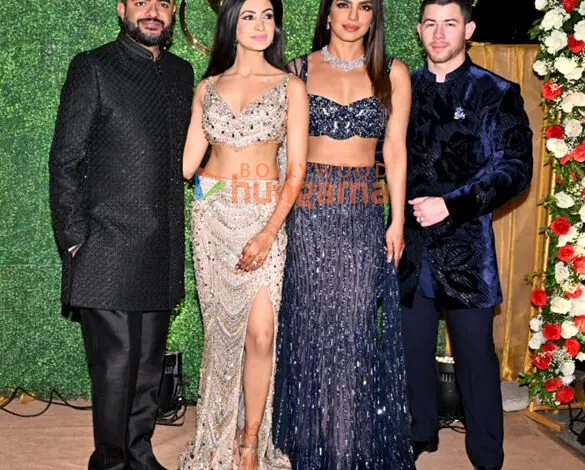 Photos: Priyanka Chopra Jonas, Nick Jonas and others Snapped at Siddharth Chopra's Sangeet Ceremony | Parties & events