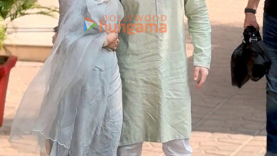 Photos: Priyanka Chopra Jonas and Nick Jonas snapped outside Madhu Chopra’s house in Versova