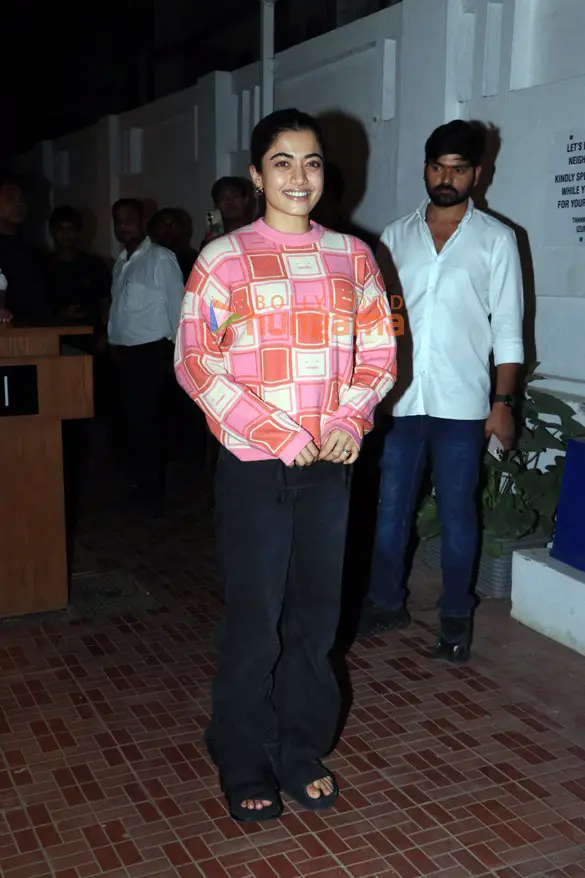 Photos: Rashmika Mandanna snapped in Bandra