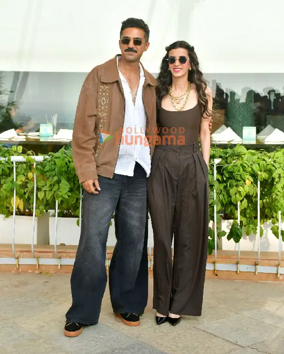 Photos Saqib Saleem and Saba Azad snapped promoting Crime Beat