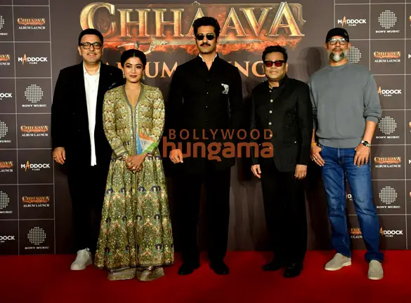 PHOTOS: Vicky Kaushal, Rashmika Mandanna and And Others Grace The Music Launch of the Film Chhaava | Parties & events