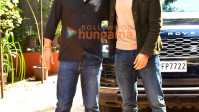 Photos: Vicky Kaushal and Laxman Utekar snapped promoting Chhava