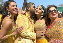 Priyanka Chopra Drops Glimpses of Siddharth Chopra's Haldi: From Dancing on Punjabi Beats to 'Say Na Say Na', The Bride and Grom Rejoice These Festivalies: Bollywood News