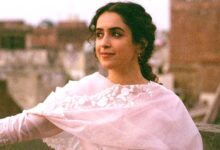 Sanya Malhotra drops emotional BTS moments from Mrs; says, “Grateful beyond words”