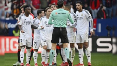 La Liga: Real Madrid Held by Osasuna with Jude Bellingham Sent off