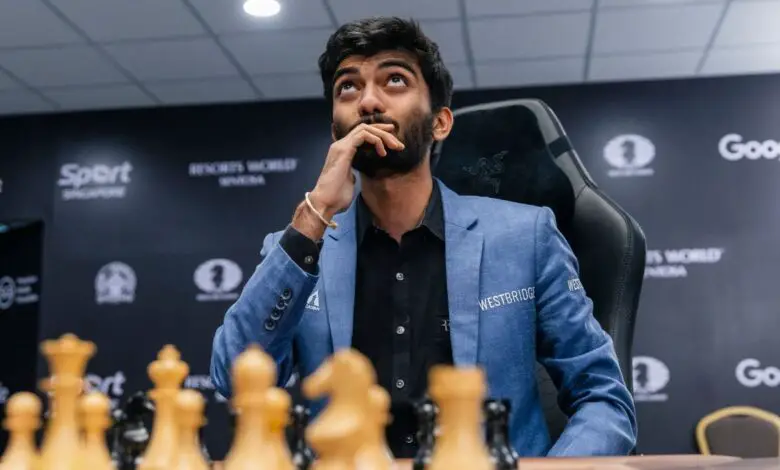 D Gukesh Starts Moderately In Freestyle Chess Grand Slam